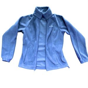 Columbia Women’s Blue Fleece Full Zip Outdoor Jacket Size S